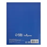Предметная тетрадь по истории Calligrata. MonoTone, 36 листов, в клетку, со справочным материалом, обложка из мелованной бумаги