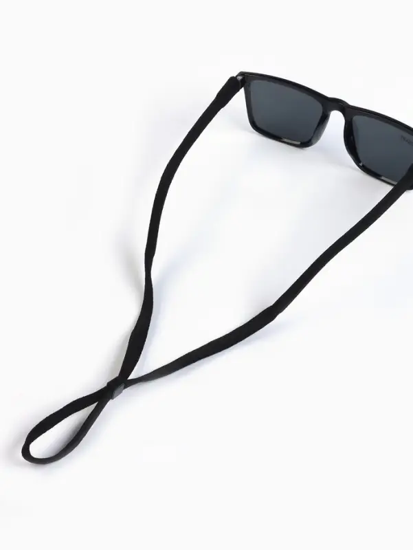 Шнурок для очков на шею 58 см, черный Шнурок для очков на шею 58 см, черный