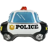 Воздушный шар фольгированный 28" &laquo;Полицейская машина&raquo;