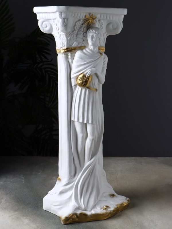 Колонна Колонна "Юноша" 25х20х65 см, золото