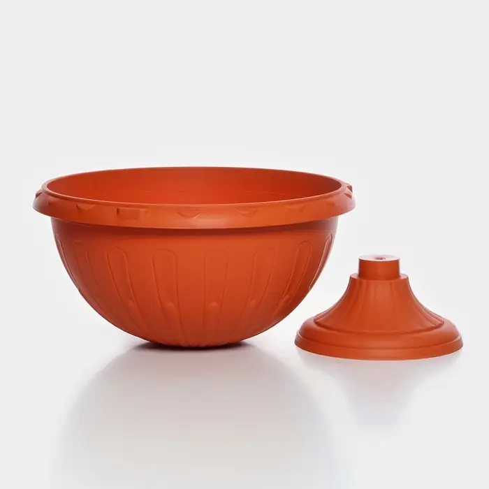 Вазон для цветов &laquo;Джулия&raquo;, 8 л, d=32 см, h=23 см, коричневый