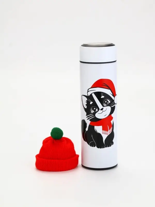Термос с шапочкой «Котик», 500 мл Термос с шапочкой «Котик», 500 мл