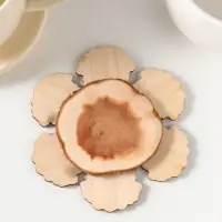 Подставка под горячее &laquo;Овечка&raquo;, 11см, можжевельник, фанера