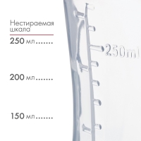 Бутылочка для кормления «Енотик», классическое горло, 250 мл., от 0 мес., приталенная, с ручками