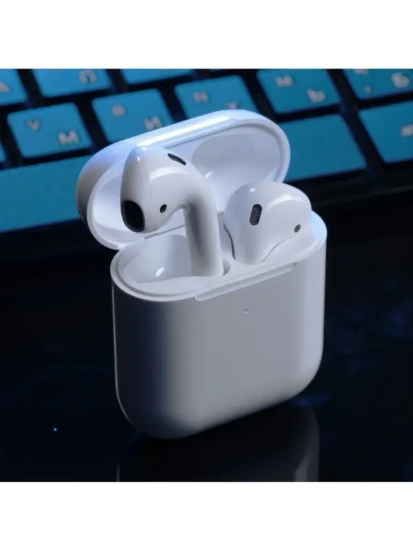 Наушники беспроводные Windigo W22, TWS, вкладыши, Bluetooth 5.0, 40/500 мАч, сенсор, белые глянцевые