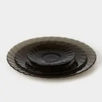 Столовый сервиз Luminarc Ocean Eclipse, 44 предмета, стекло, коричневый