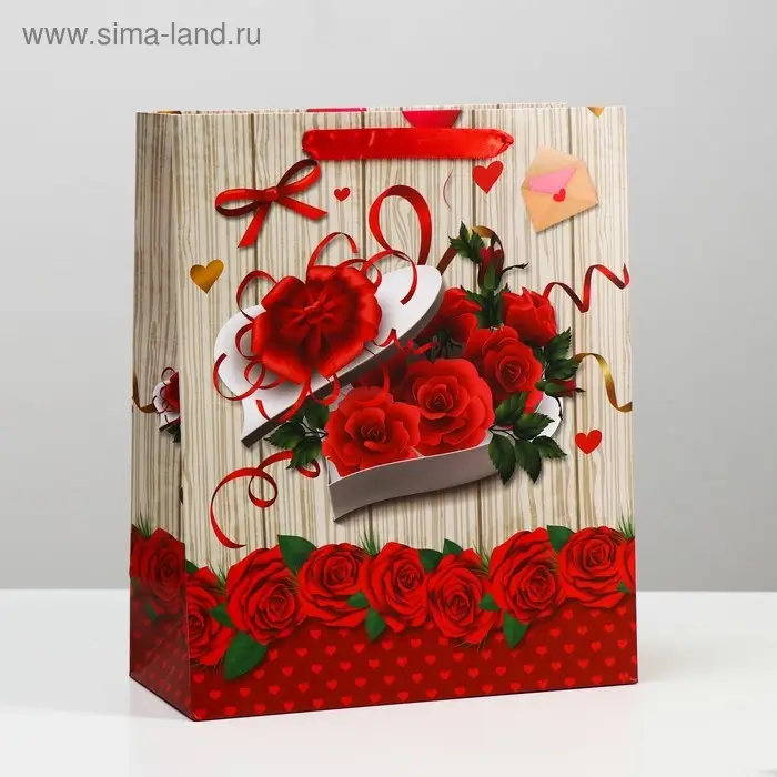 Пакет ламинированный, 26 x 32 x 12 см