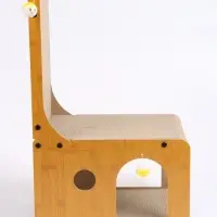 Когтеточка-лежанка из гофрокартона &laquo;Стул&raquo;, 40&times;23&times;60 см, с кошачьей мятой