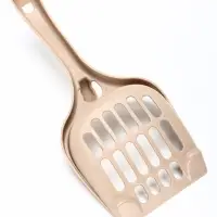 Лоток для кошек &laquo;Фур-Мур&raquo;, 48&times;35.5 см, с бортом и совком, покрытие софт-тач, цвет капучино