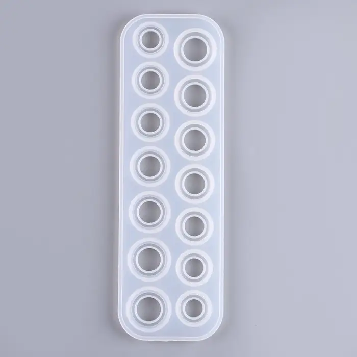 Молд силиконовый &laquo;Кольца&raquo;, 14 форм колец