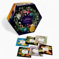 Чай подарочный &laquo;С Новым годом&raquo;, 42 шт.&times;1.8 г