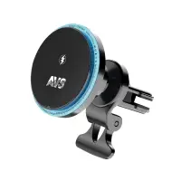 Держатель для смартфонов с беспр.зарядкой магнитный в дефлектор MagSafe AVS AH-02-WC