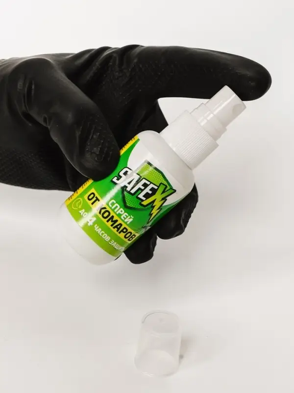 Спрей для нанесения на одежду от клещей и комаров SAFEX, 50 мл.