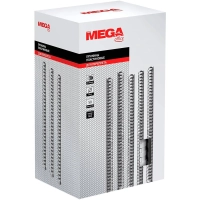 Пружины для переплета пластиковые  38мм белые 50шт/уп