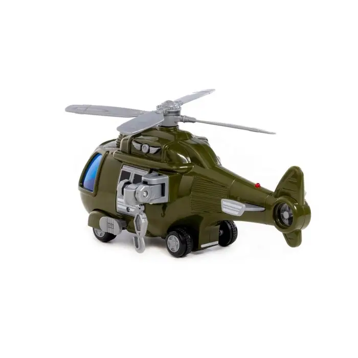 Вертолёт военный "Импульс", инерционный, со светом и звуком 61830