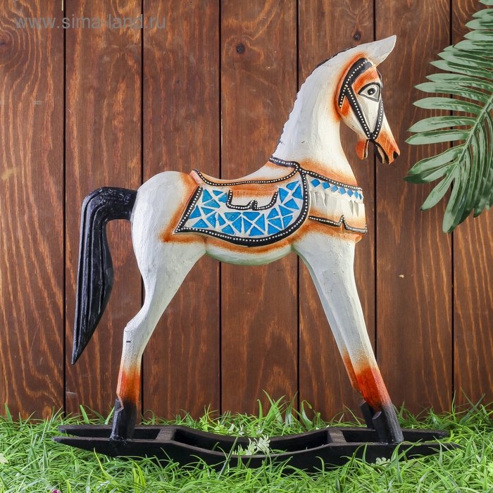 Сувенир дерево Сувенир дерево "Лошадка качалка" 40х13х43 см