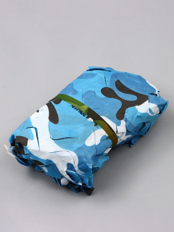 Маскировочная сеть 3 х 6 м одинарная, синий