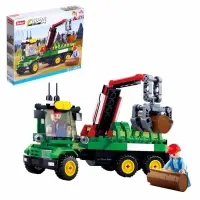Конструктор Город Sluban &laquo;Лесозаготовочная машина&raquo;, 209 деталей