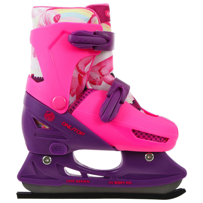 Коньки детские раздвижные ONLITOP «Дракоша», р. 34-37