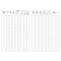 Журнал ухода за бетоном (форма Ф-55) КЖ-4420