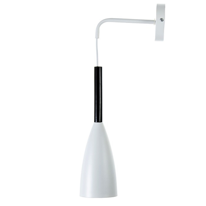 Бра Бра "Капля" Е27 40Вт белый 10х10х35-135см