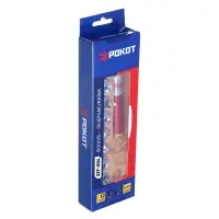 Фонарь-лазерная указка тм РОКОТ, на брелоке, 12 насадок, 3хLR44