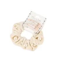 Набор для волос &laquo;Глория грация&raquo;, резинка 7 см, 2 заколки 5 см, бежевый