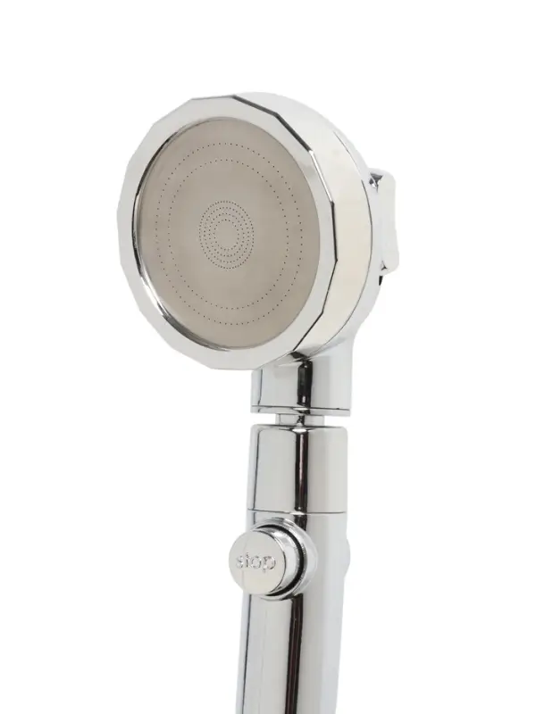 Лейка для душа ZEIN Z0014, пластик/нержавейка, 3 режима, микроскопические точки, цвет хром