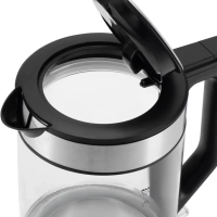 Чайник HYK-G3509 1,7л 2200Вт черный (стекло)