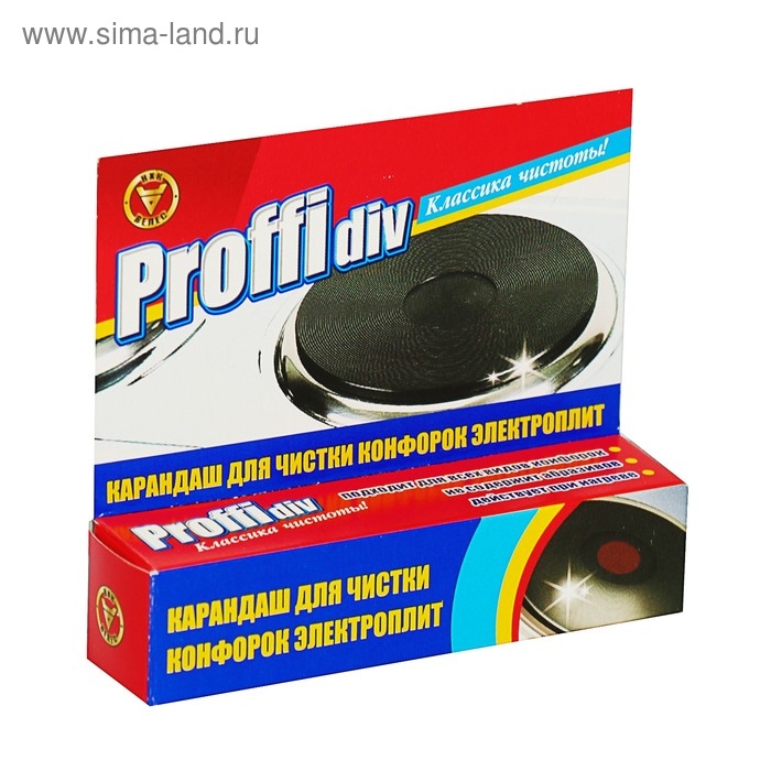 Карандаш Proffidiv для чистки конфорок электроплит Карандаш Proffidiv для чистки конфорок электроплит