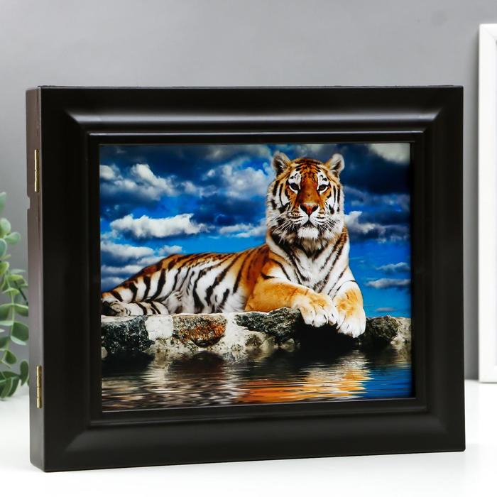 Ключница Ключница "Тигр" 26х31х4,5 см венге