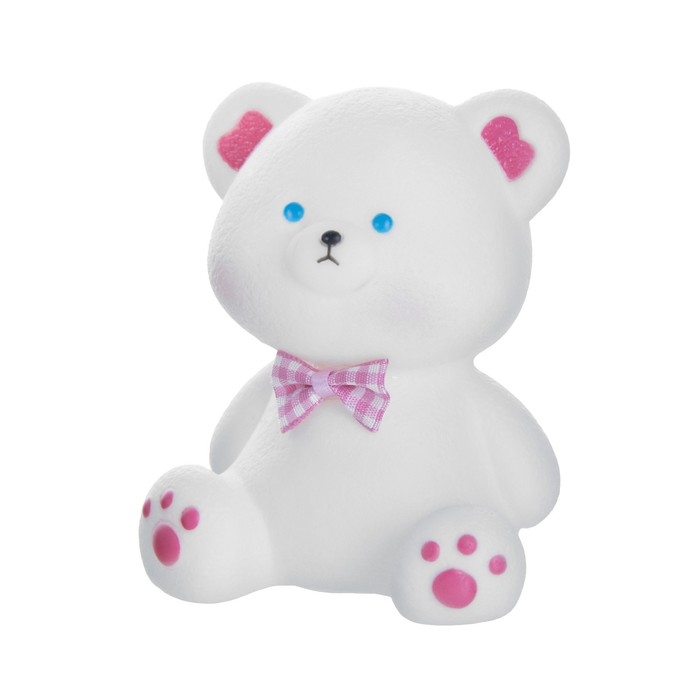 Ночник Ночник "Мишенька" LED 1Вт 3х LR44 белый 7х5х10см RISALUX