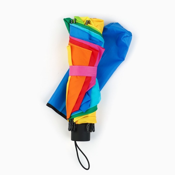 Зонт женский радужный «Наслаждаюсь дождём», 10 спиц. Зонт женский радужный «Наслаждаюсь дождём», 10 спиц.