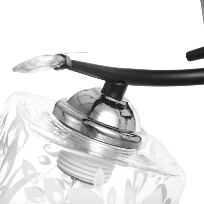 Люстра Люстра "Ариса" 5хЕ27 40Вт чёрный 58х58х27 см BayerLux