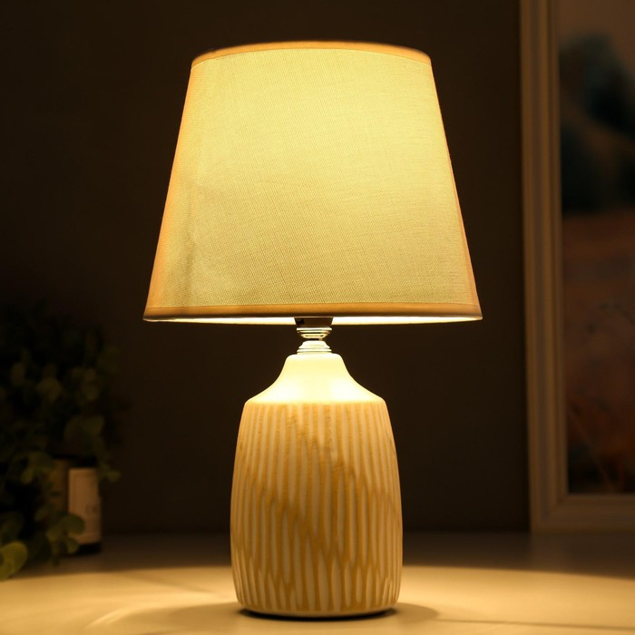 Лампа настольная 16243/1GR E14 40Вт серый 20х20х32 см RISALUX