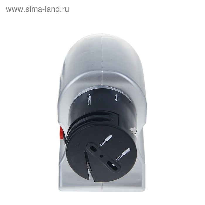 Ножеточка Luazon LTE-01, электрическая, для ножей/ножниц/отвёрток, 220 В, серая