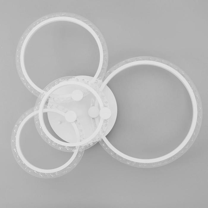 Люстра с ПДУ 71183/4 LED 121Вт диммер 3000-6000К белый 62х59х13 см BayerLux