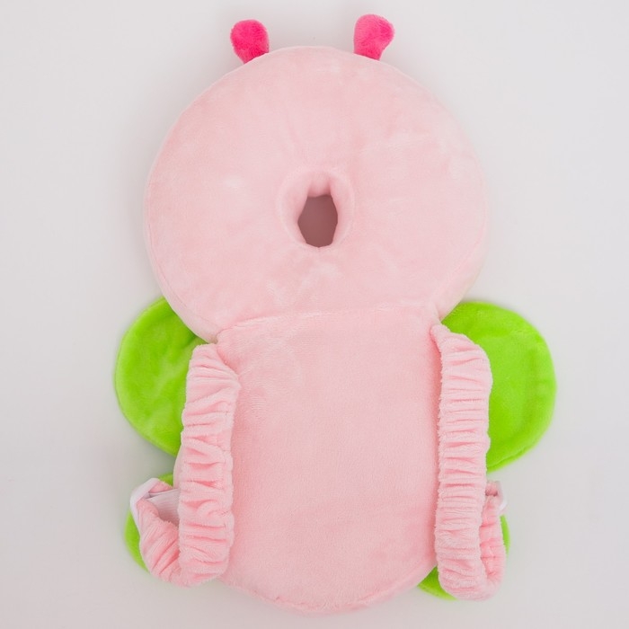 Рюкзак подушка для безопасности малыша «Бабочка», цвет розовый, Крошка Я