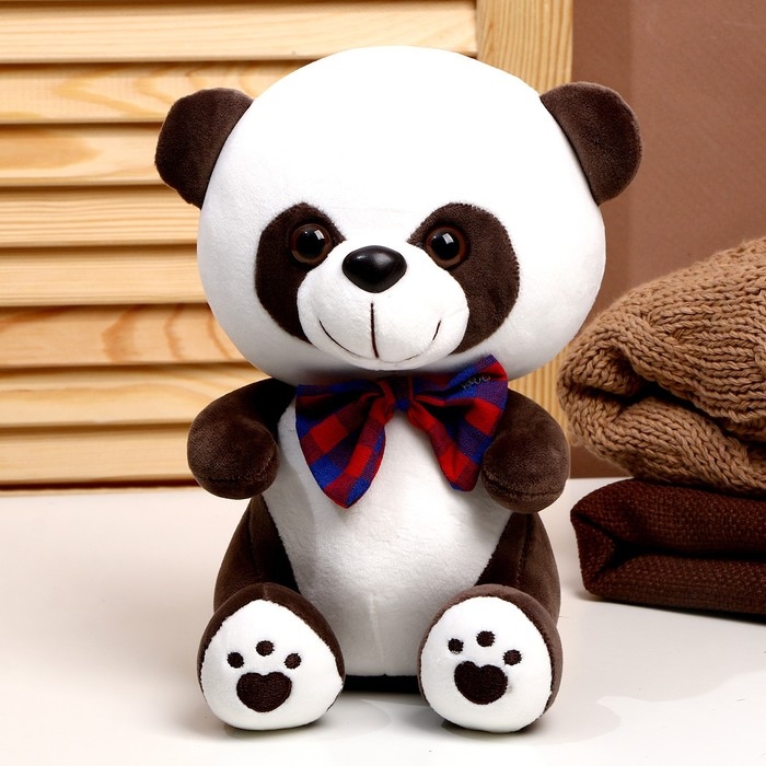 Мягкая игрушка «Панда в бабочке»