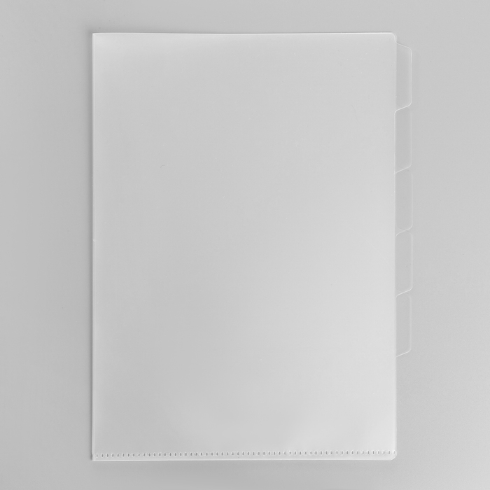 Папка-уголок А4, 180 мкм, Calligrata, 5 отделений, полупрозрачная, МИКС Папка-уголок А4, 180 мкм, Calligrata, 5 отделений, полупрозрачная, МИКС