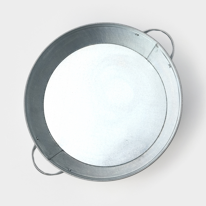 Таз оцинкованный круглый, 13 л, ГОСТ Таз оцинкованный круглый, 13 л, ГОСТ