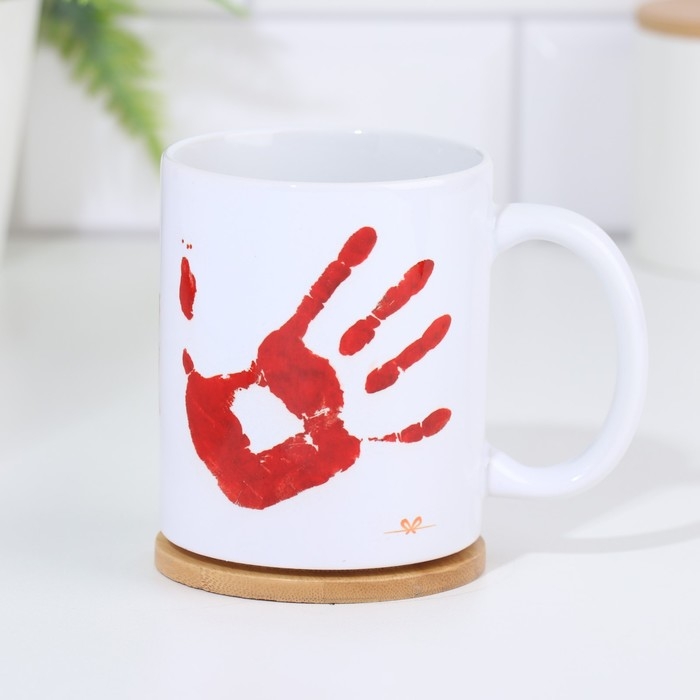 Кружка чайная керамическая Кружка чайная керамическая "Не брать. Я псих"