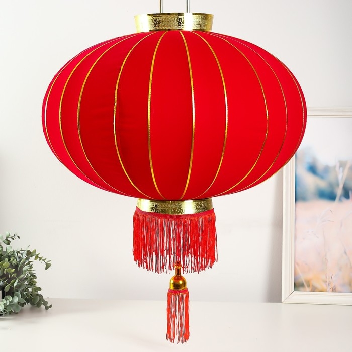 Сувенир текстиль, металл Сувенир текстиль, металл "Китайский фонарик" 71*17см