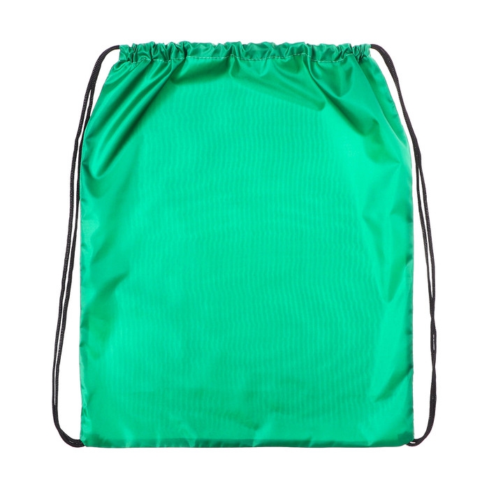 Мешок для обуви 490 Х 410 мм,  Мешок для обуви 490 Х 410 мм, "Стандарт" MAX, (мягкий полиэстер, плотность 210 D), зеленый