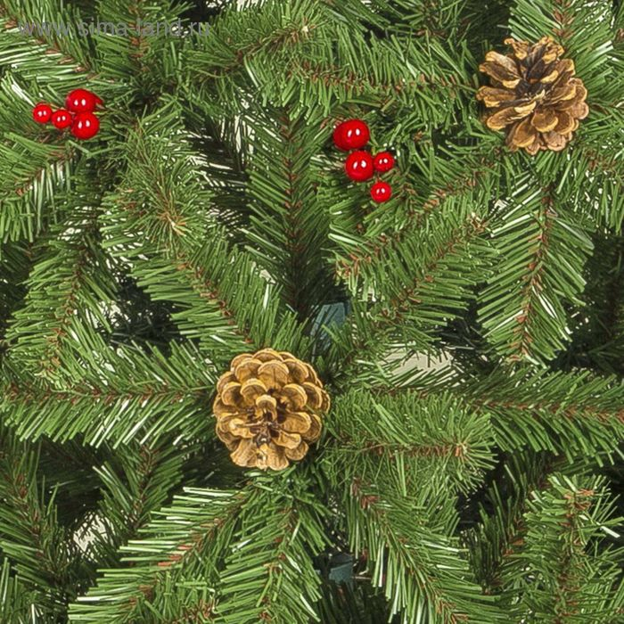 Сосна  Сосна "Новогодняя сказка" 120 см, d нижнего яруса 80 см, 253 ветки