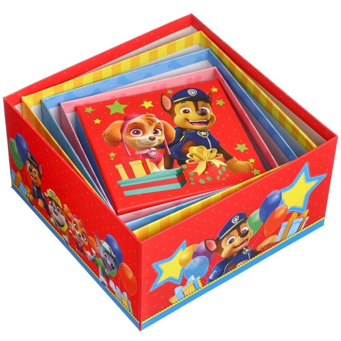 Набор коробок 5 в 1 Щенячий патруль Набор коробок 5 в 1 Щенячий патруль