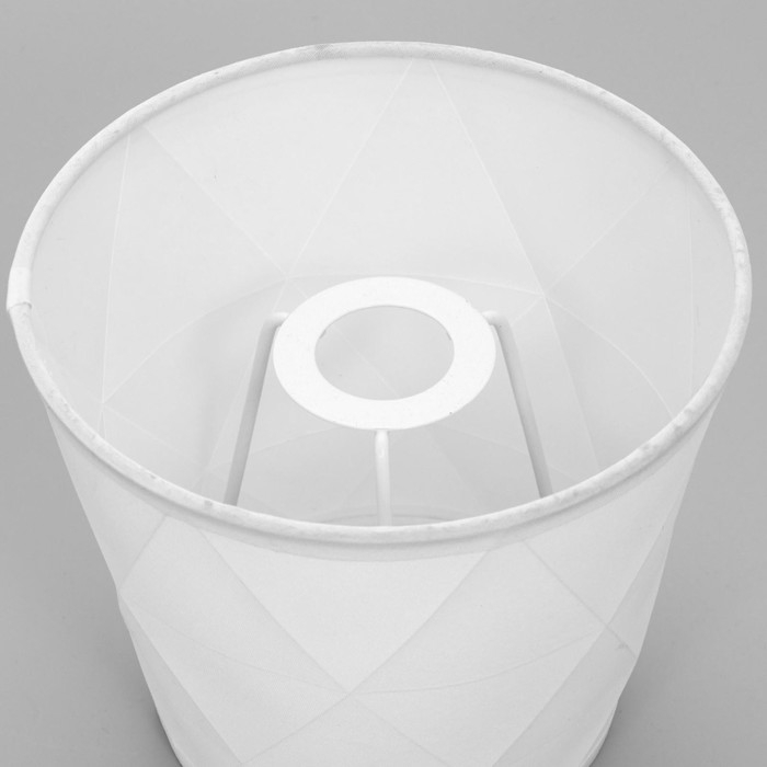 Абажур E14 белый 15х15х12,5 см