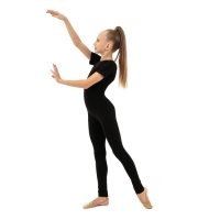 Комбинезон для гимнастики и танцев Grace Dance, р. 40, цвет чёрный