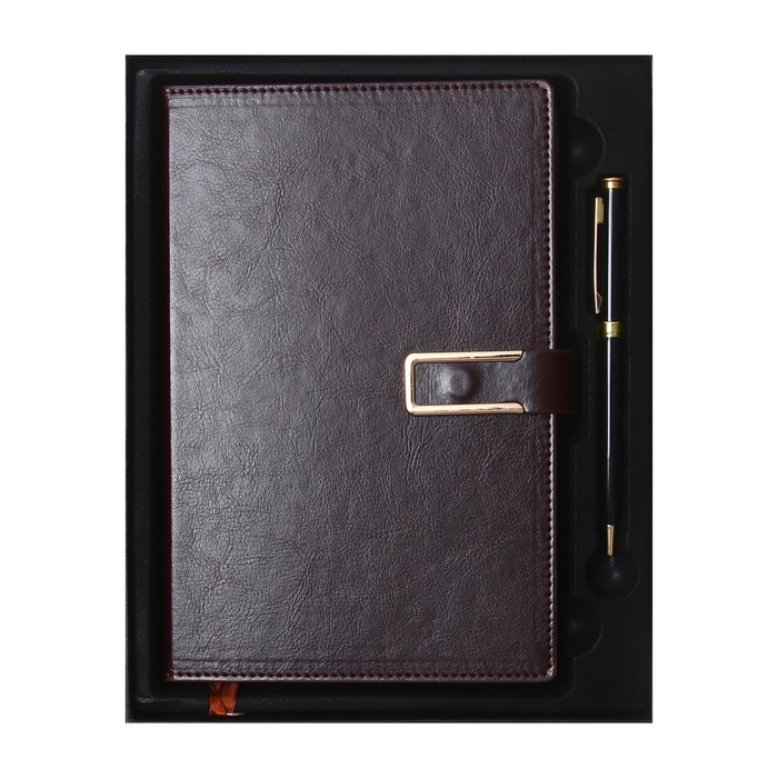 Ежедневник недатированный, обложка ПВХ, формат А5, 140 листов, клетка, с ручкой, подарочная коробка, МИКС Ежедневник недатированный, обложка ПВХ, формат А5, 140 листов, клетка, с ручкой, подарочная коробка, МИКС