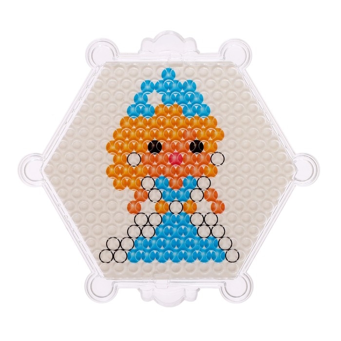 Аквамозаика «Дед Мороз и Снегурочка», украшение на ёлку, 4 фигурки Аквамозаика «Дед Мороз и Снегурочка», украшение на ёлку, 4 фигурки